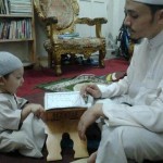 muslim-father-teaching-son-quran